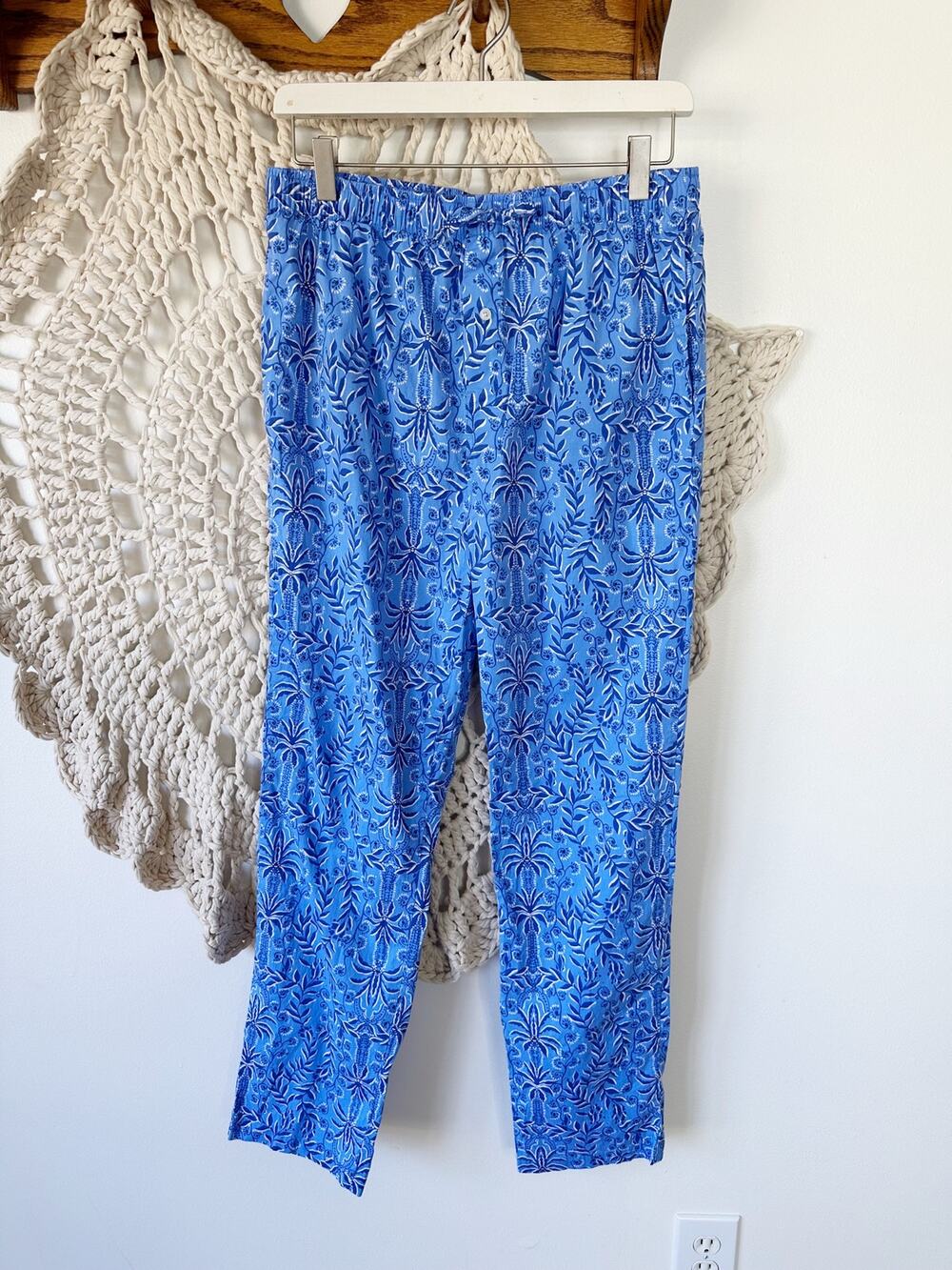 Lilly Pulitzer Cotton Boxer Pajama Pants Size Small